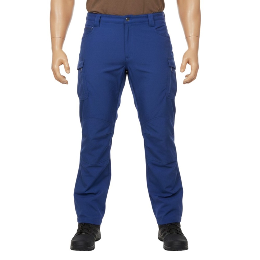 FLEXCAMO Cargo Pants Men's 5XL (46–50 x30) Blue Elastic Waist Work Tactical NWT